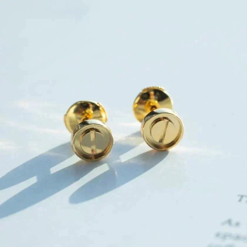 [Avelora Jewelry ]LOVE EARRINGS GOLD 10MM