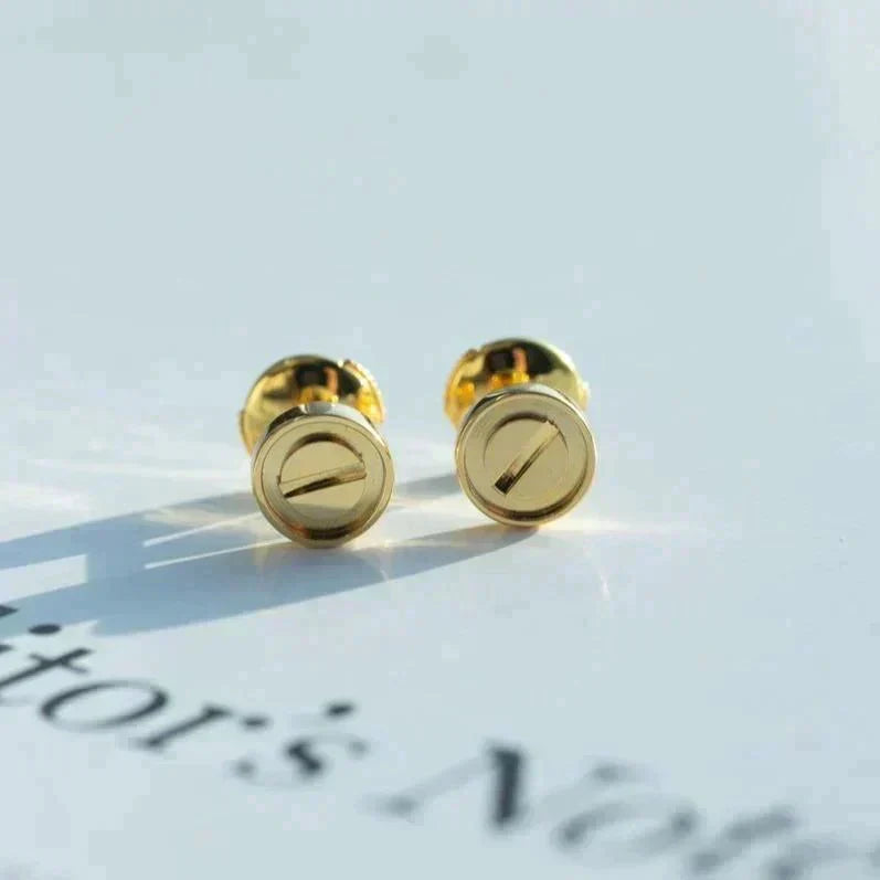 [Avelora Jewelry ]LOVE EARRINGS GOLD 10MM