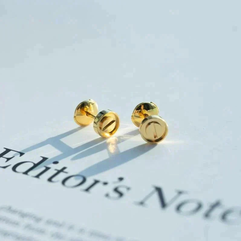 [Avelora Jewelry ]LOVE EARRINGS GOLD 10MM