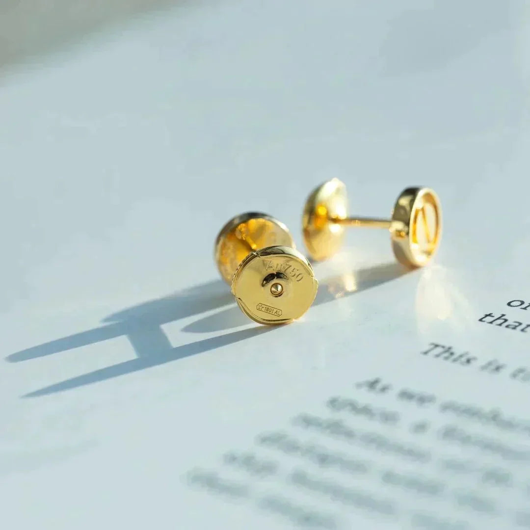 [Avelora Jewelry ]LOVE EARRINGS GOLD 10MM