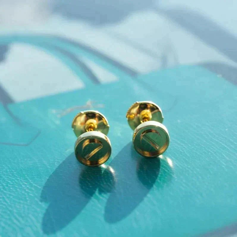 [Avelora Jewelry ]LOVE EARRINGS GOLD 10MM
