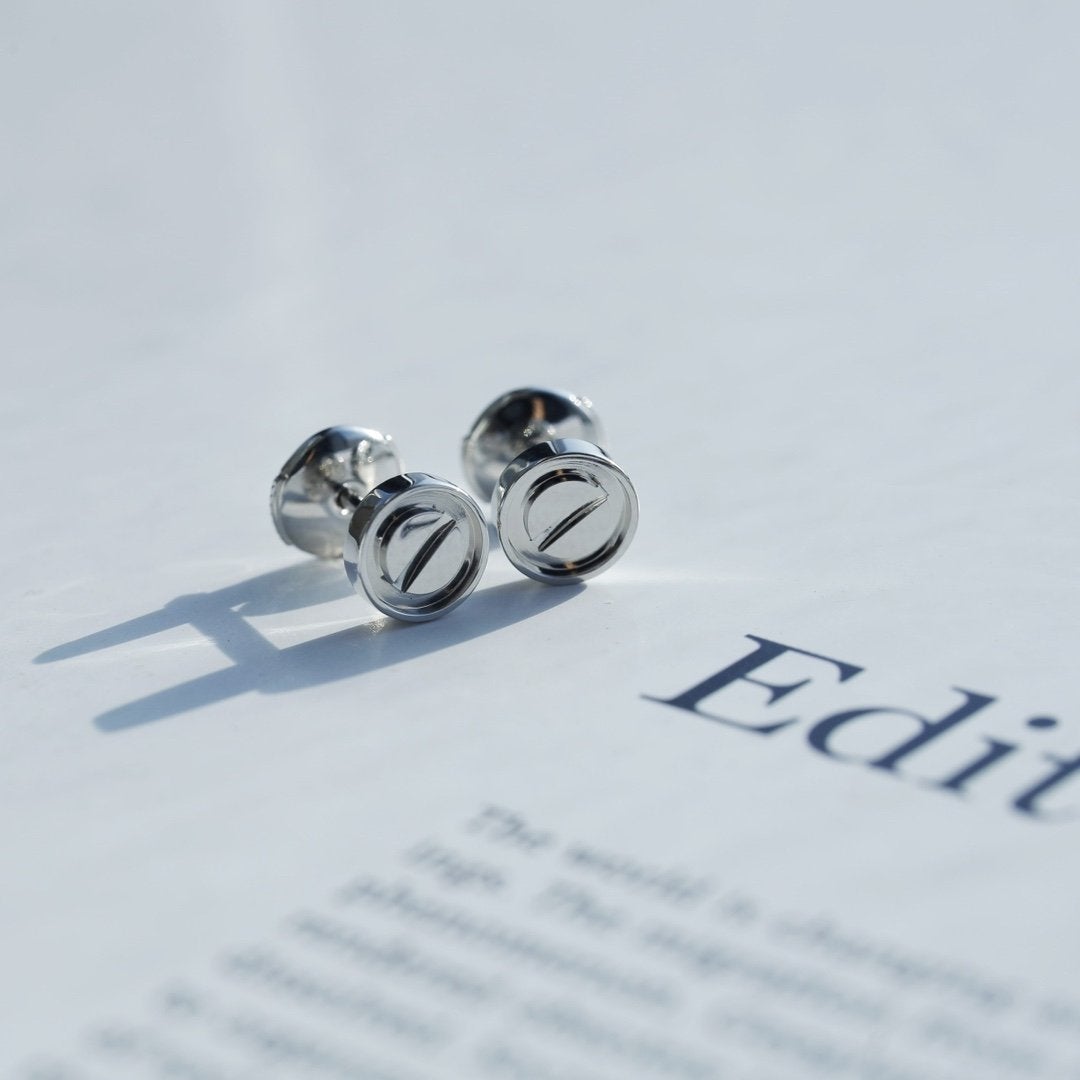 [Avelora Jewelry ]LOVE EARRINGS SILVER 10MM
