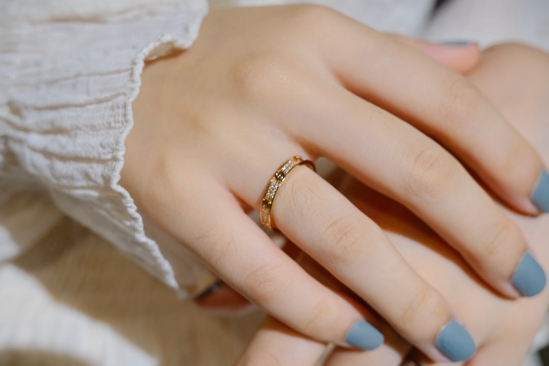[Avelora Jewelry ]LOVE RING 2.65MM DIAMOND