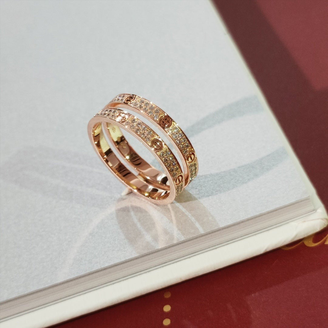 [Avelora Jewelry ]LOVE RING 2.65MM DIAMOND