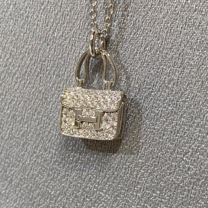 [Avelora]CONSTANCE PEDANT DIAMOND NECKLACE