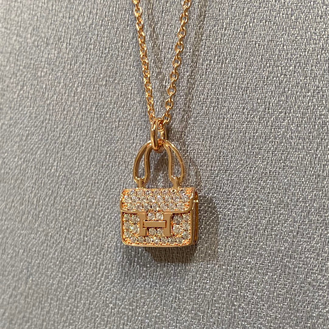 [Avelora]CONSTANCE PEDANT DIAMOND NECKLACE