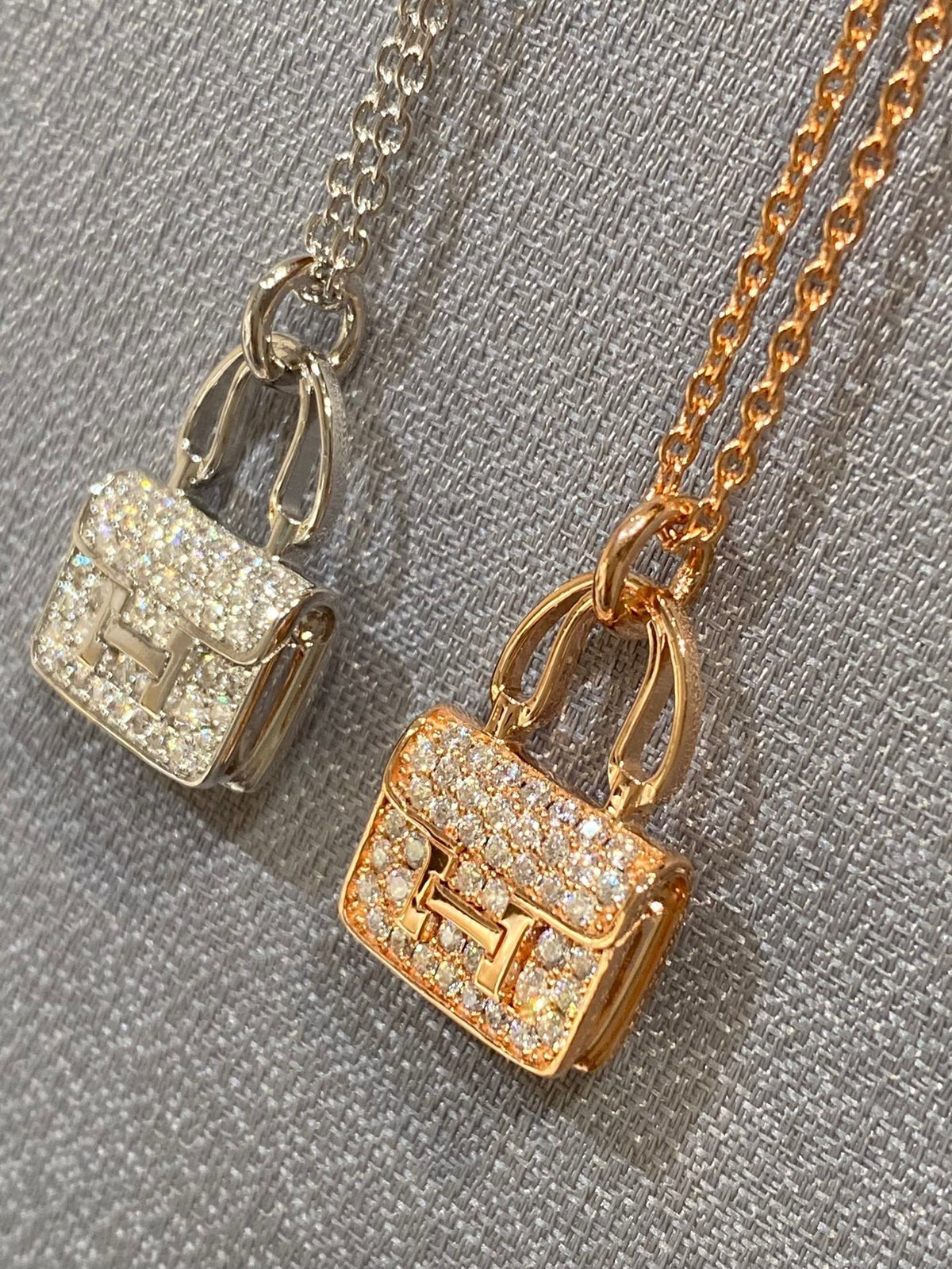 [Avelora Jewelry ]CONSTANCE PEDANT DIAMOND NECKLACE