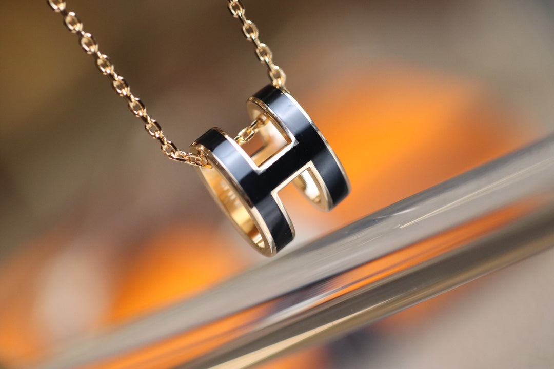 [Avelora]POP H PEDANT ROSE GOLD