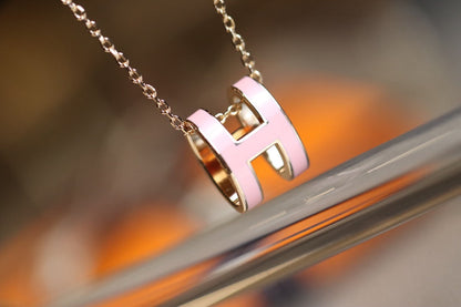 [Avelora]POP H PEDANT ROSE GOLD