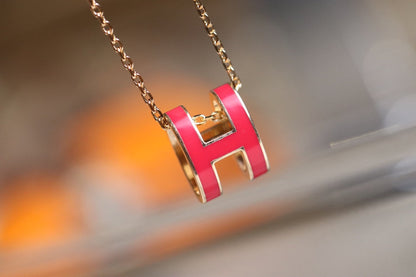 [Avelora]POP H PEDANT ROSE GOLD