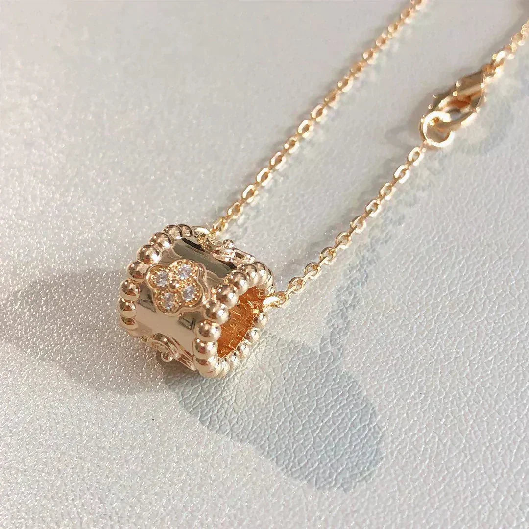 [Avelora Jewelry ]PERLEE PEDANT NECKLACE GOLD / ROSE GOLD