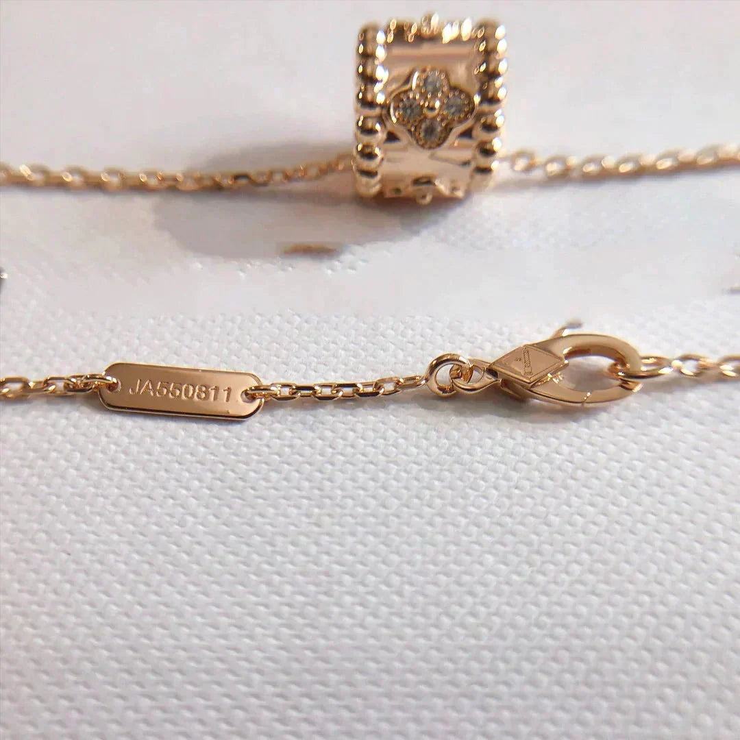 [Avelora Jewelry ]PERLEE PEDANT NECKLACE GOLD / ROSE GOLD