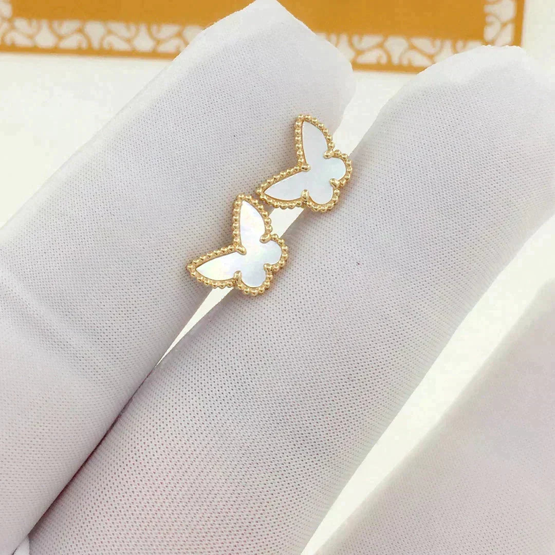 [Avelora Jewelry ]SWEET BUTTERFLY MOP EARSTUDS