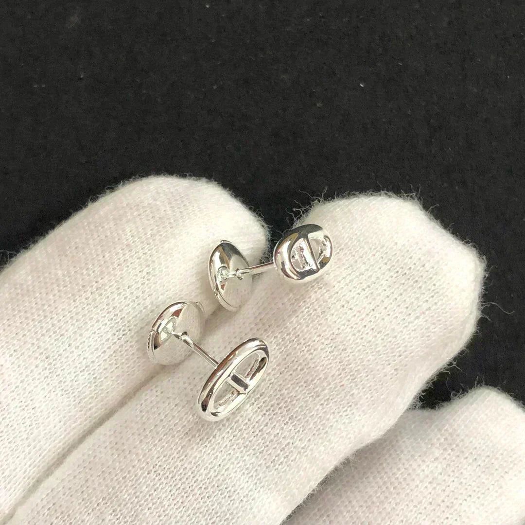 [Avelora Jewelry ]CHAINE SMALL EARRINGS GOLD AND SILVER