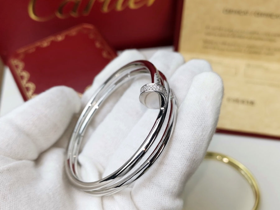 [Avelora Jewelry ]JUSTE BRACELET 3.5MM DOUBLE ROW DIAMOND