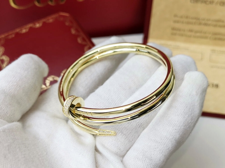 [Avelora Jewelry ]JUSTE BRACELET 3.5MM DOUBLE ROW DIAMOND