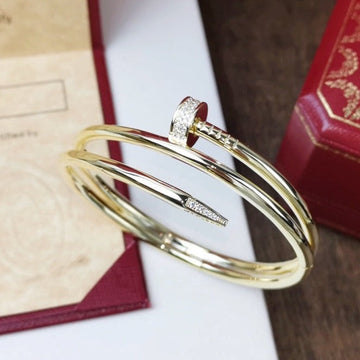 [Avelora Jewelry ]JUSTE BRACELET 3.5MM DOUBLE ROW DIAMOND