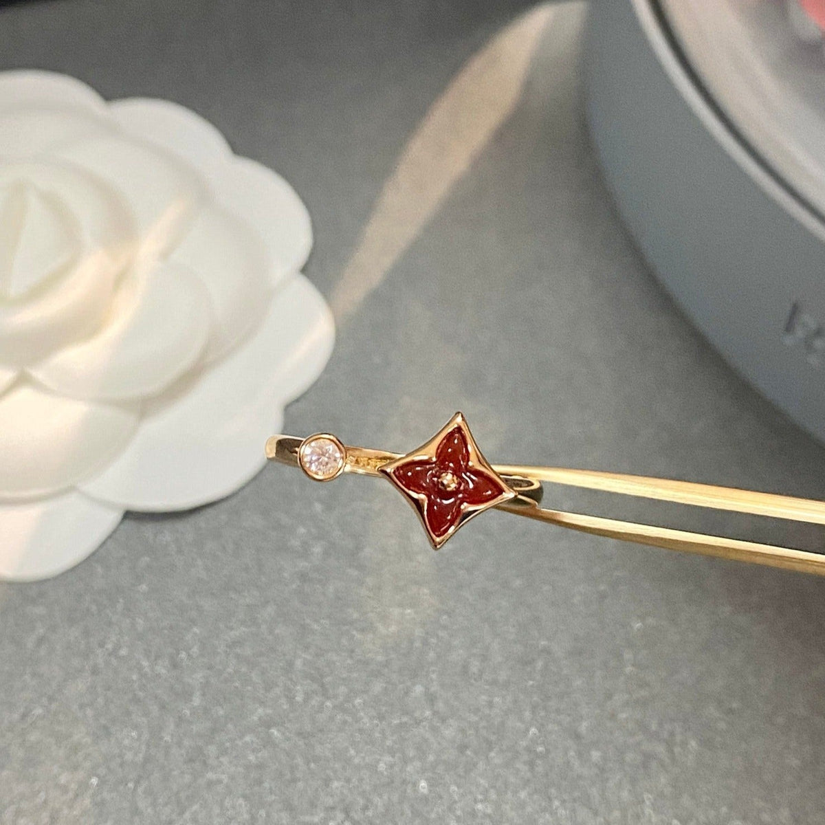 [Avelora Jewelry ]STAR 1 DIAMOND OPEN RING