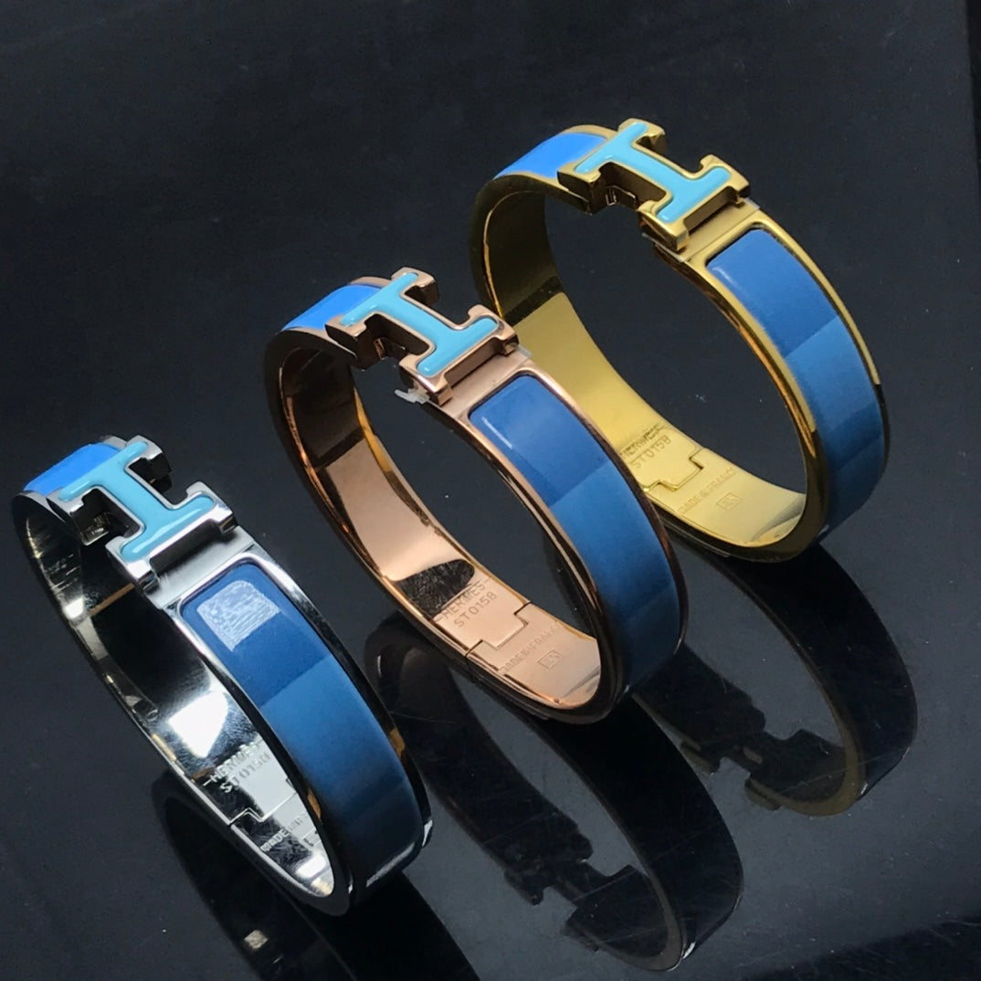 [Avelora]H BRACELET BLUE RAINBOW CERAMIC