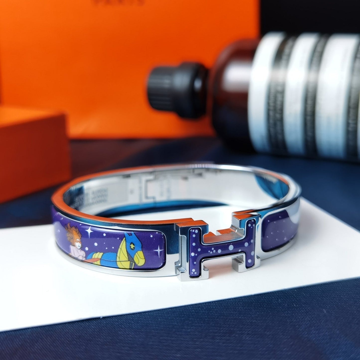 [Avelora]H STAR AND MOON BRACELET 12MM