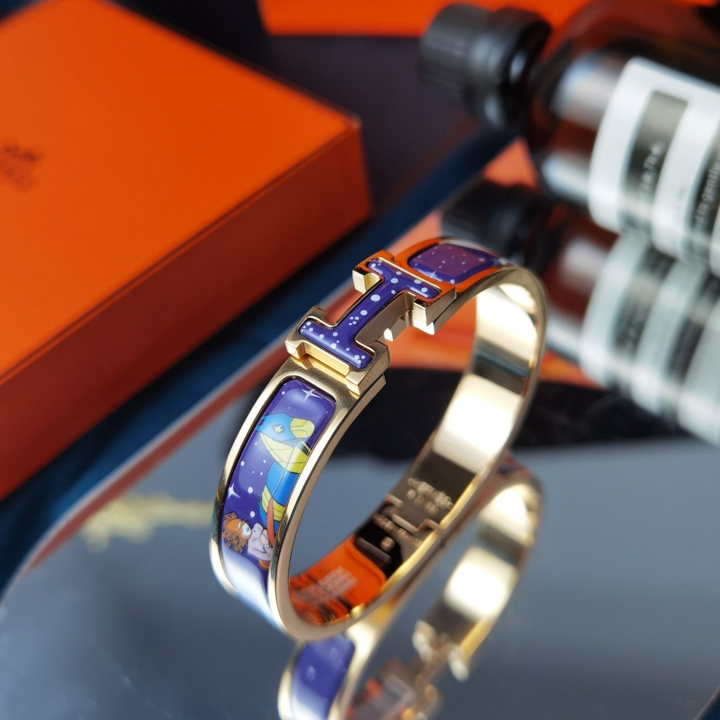 [Avelora]H STAR AND MOON BRACELET 12MM