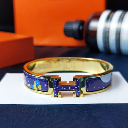 [Avelora]H STAR AND MOON BRACELET 12MM
