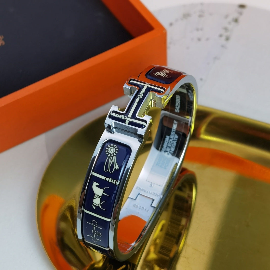 [Avelora Jewelry ]H COUVERTURES DARK BLUE BRACELET
