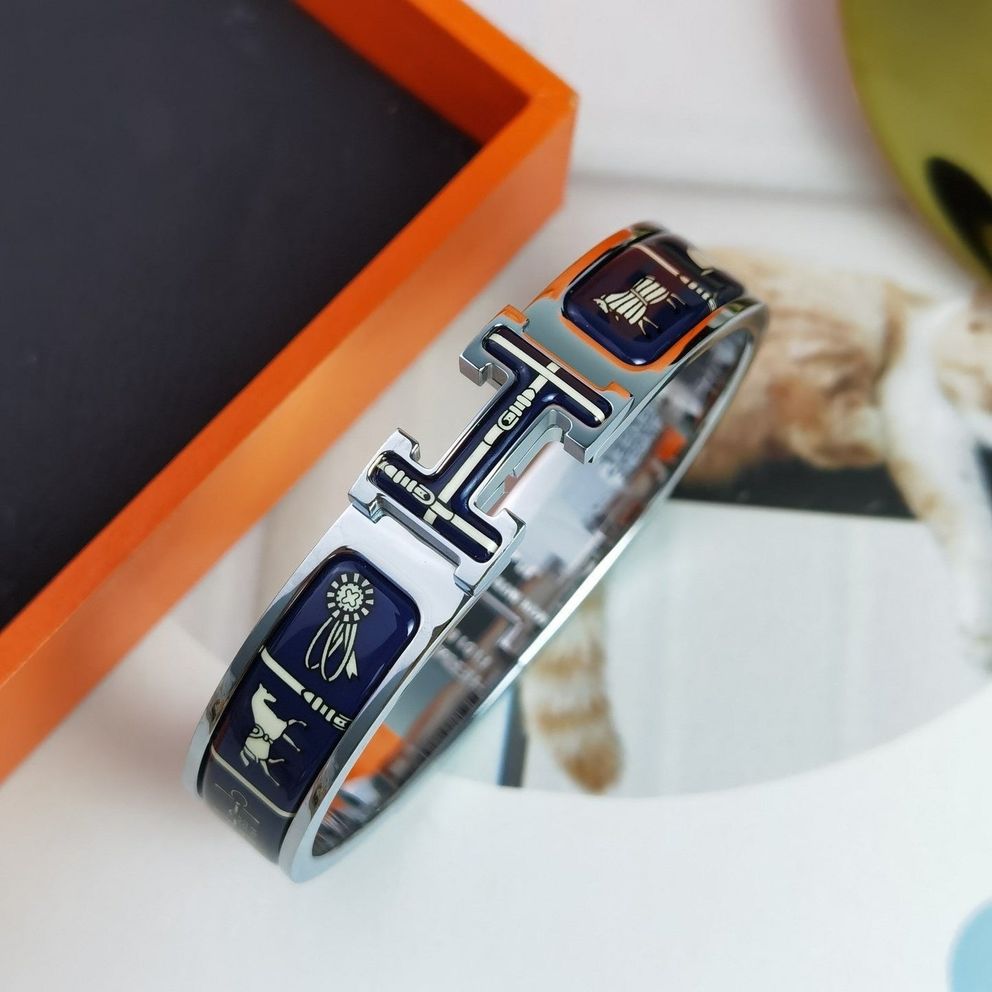 [Avelora]H COUVERTURES DARK BLUE BRACELET