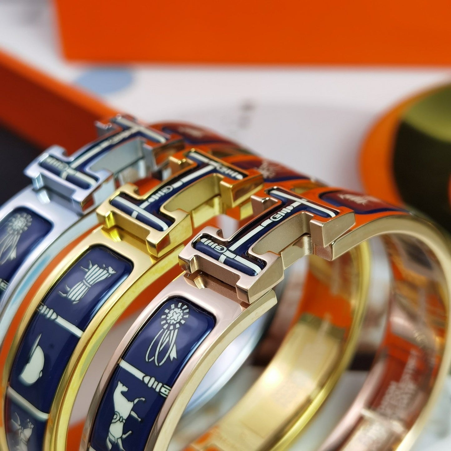 [Avelora]H COUVERTURES DARK BLUE BRACELET