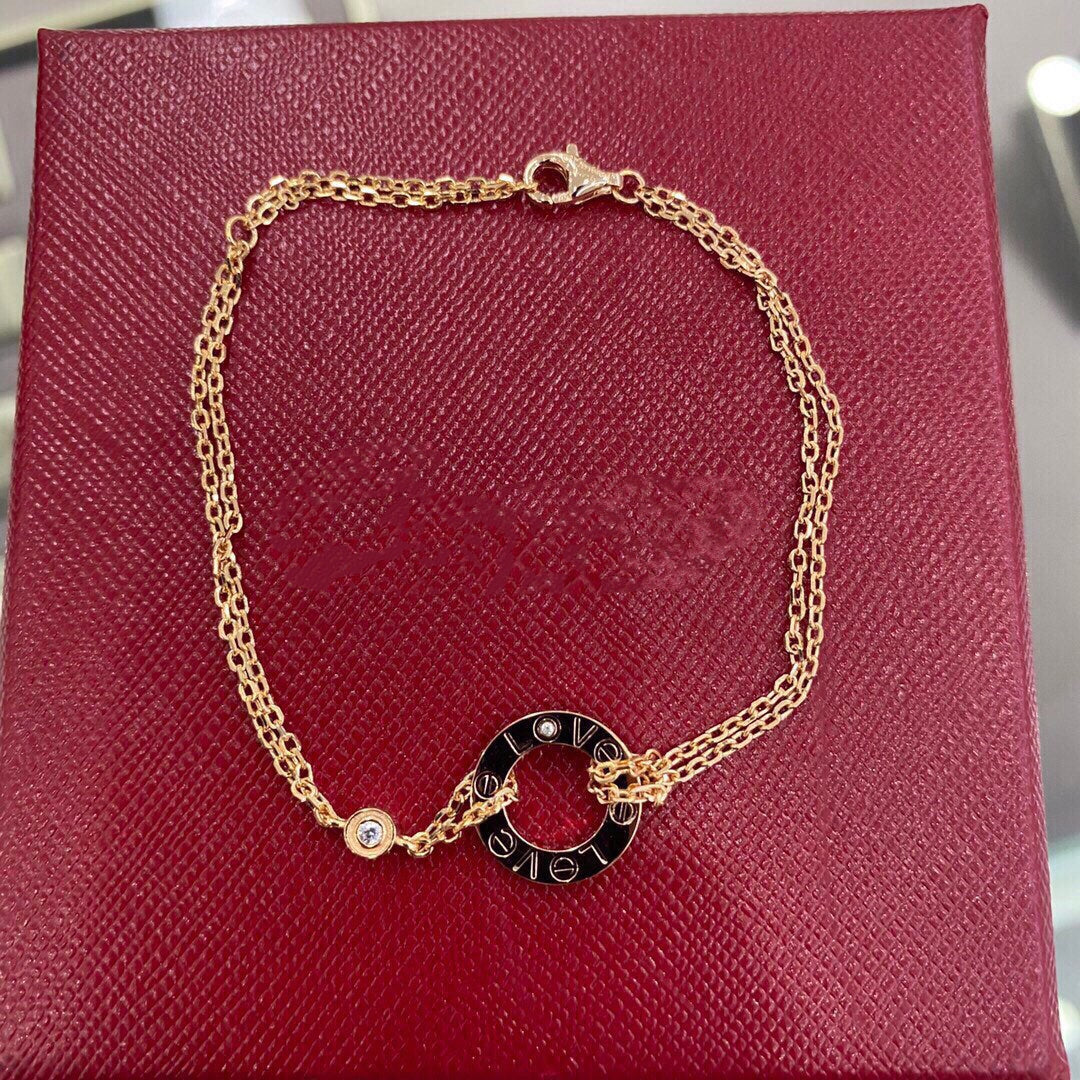 [Avelora Jewelry ]LOVE BRACELET 2 DIAMOND