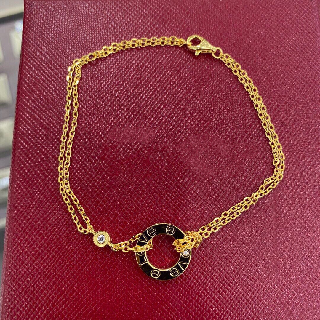 [Avelora Jewelry ]LOVE BRACELET 2 DIAMOND