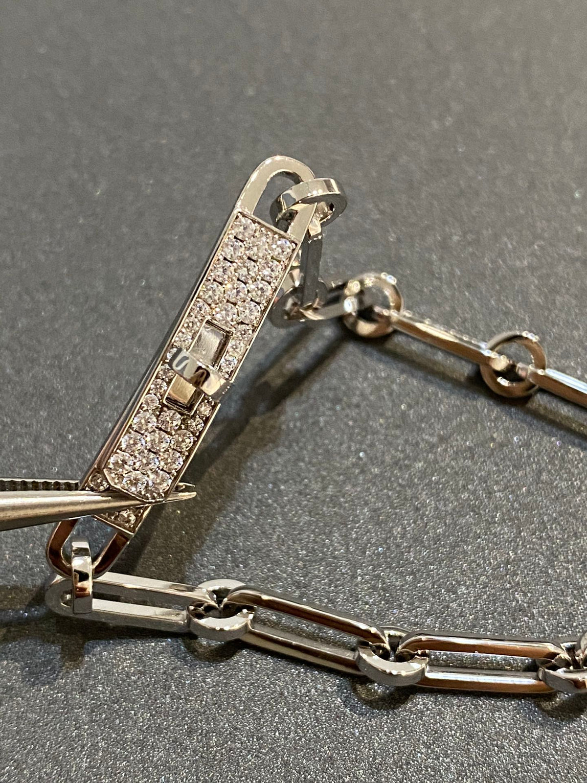 [Avelora Jewelry ]CHAINE BRACELET SMALL MODEL DIAMOND