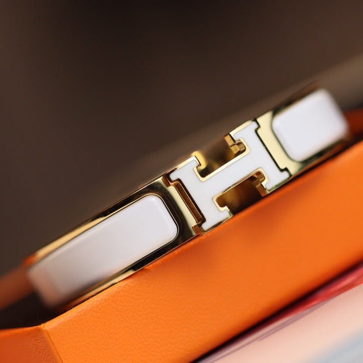 [Avelora]H BRACELET 12MM GOLD