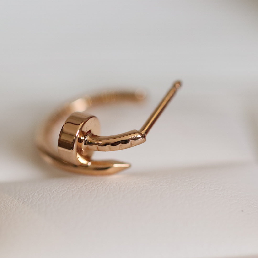[Avelora Jewelry ]JUSTE EARRINGS PINK GOLD