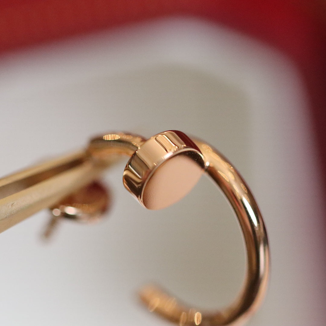 [Avelora Jewelry ]JUSTE EARRINGS PINK GOLD
