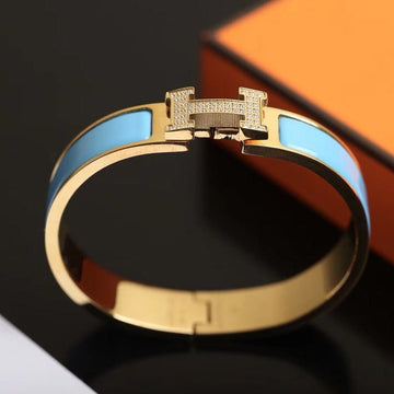 [Avelora Jewelry ]H CLOUD BLUE BRACELET GOLD DIAMOND