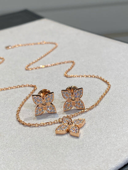 [Avelora]STAR DIAMOND NECKALCE