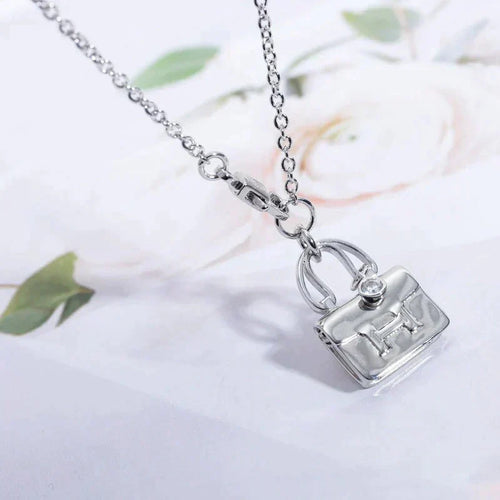 [Avelora]AMULETTE PEDANT SILVER NECKLACE