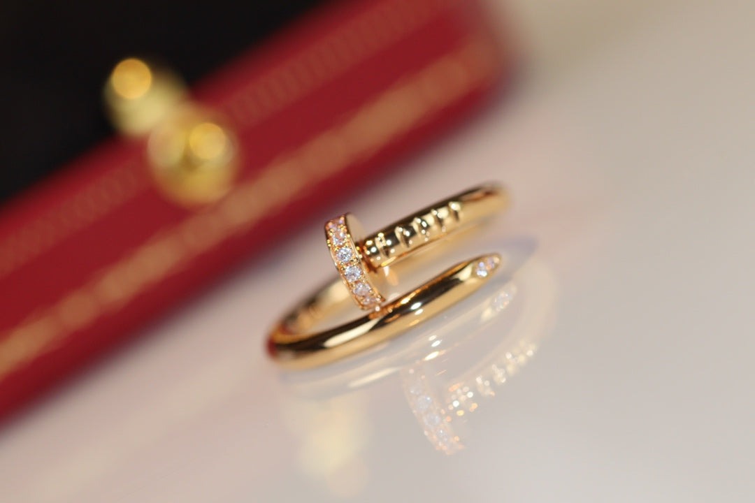 [Avelora Jewelry ]JUSTE RING 2.65MM GOLD DIAMOND