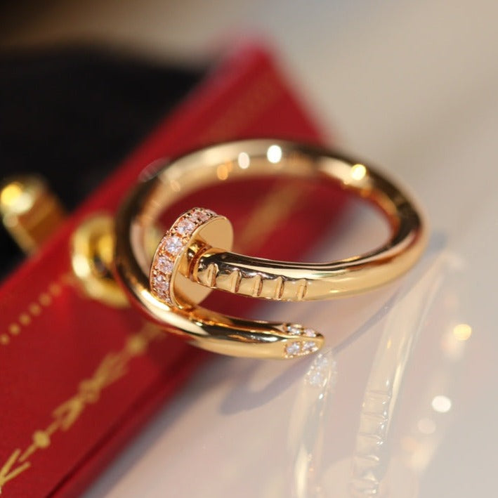 [Avelora Jewelry ]JUSTE RING 2.65MM GOLD DIAMOND