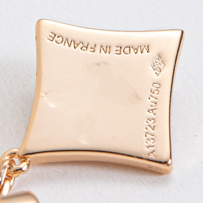 [Avelora]STAR DIAMONDS EARRINGS GOLD