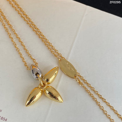 [Avelora]LOUISETTE PEDANT GOLD NECKLACE