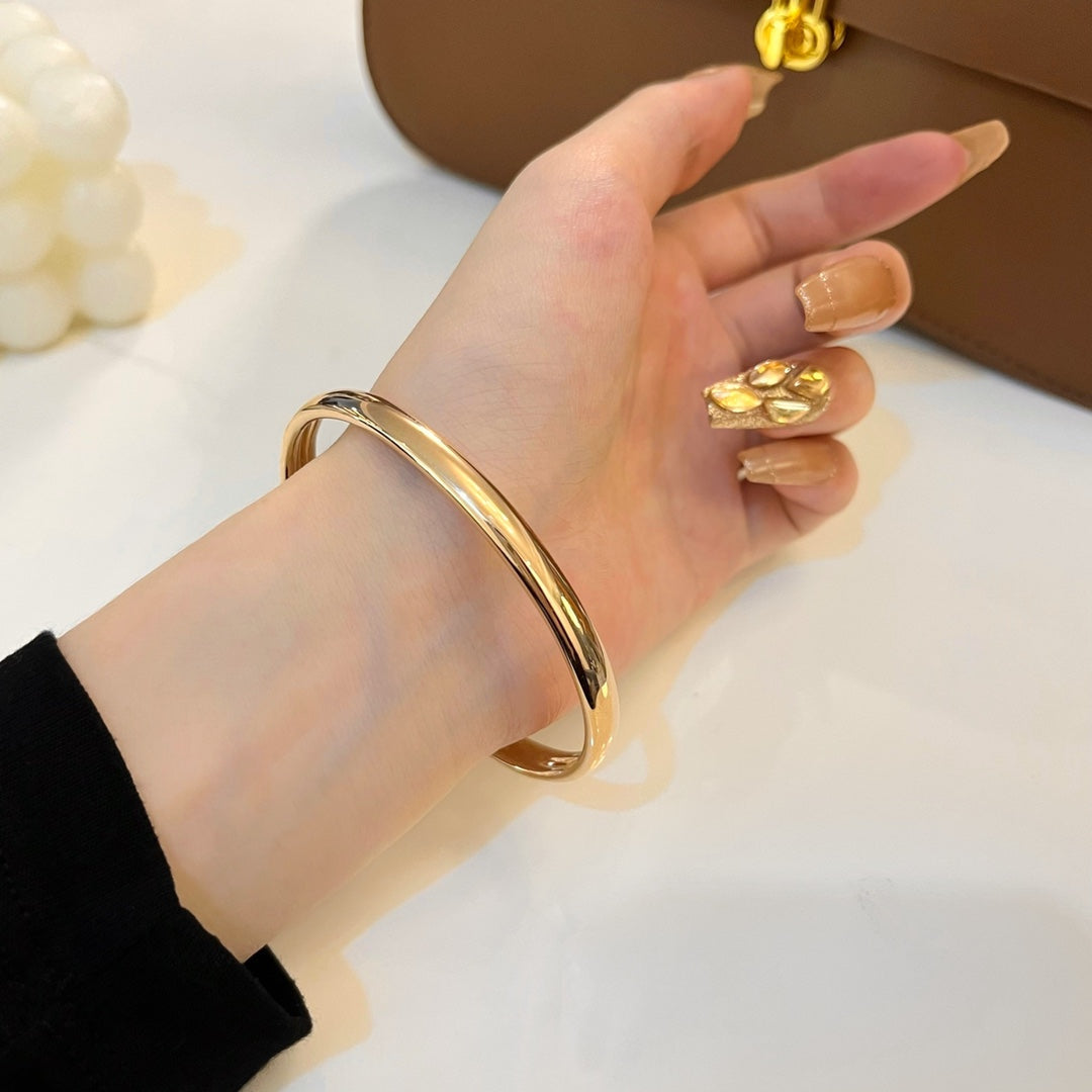 [Avelora Jewelry ]PANTHERE GOLD DIAMOND OPEN BRACELET