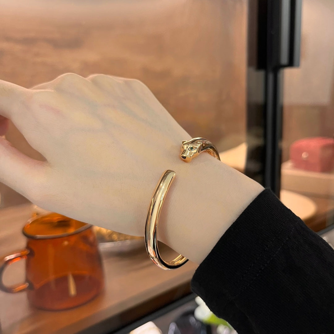 [Avelora Jewelry ]PANTHERE GOLD OPEN BRACELET