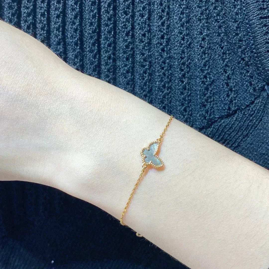 [Avelora Jewelry ]BUTTERFLY DARK MOP BUTTERFLY BRACELET