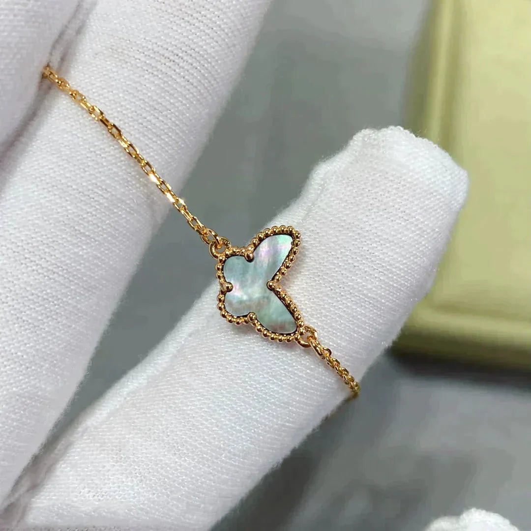 [Avelora Jewelry ]BUTTERFLY DARK MOP BUTTERFLY BRACELET