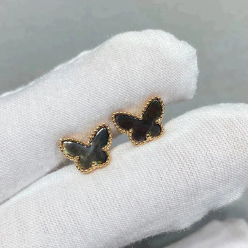 [Avelora Jewelry ]BUTTERFLY DARK MOP  EARRINGS