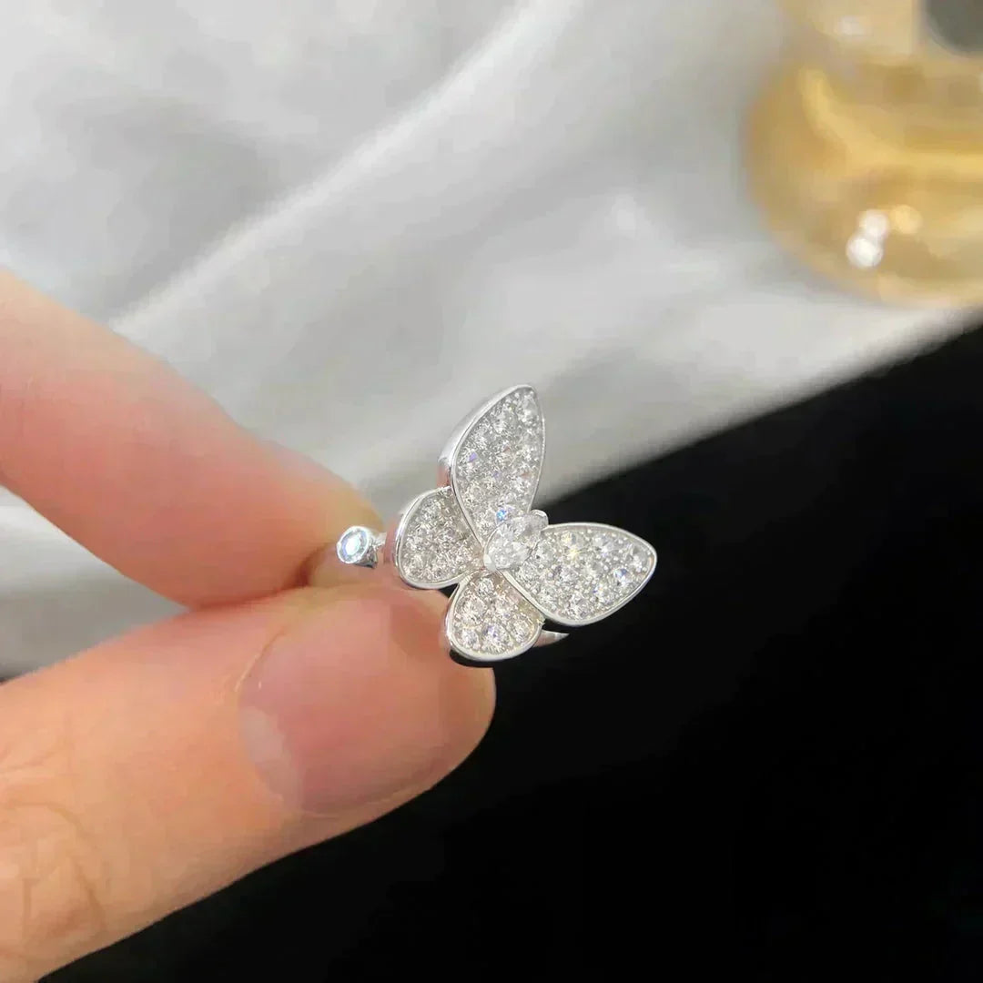[Avelora Jewelry ]BUTTERFLY DIAMOND RING