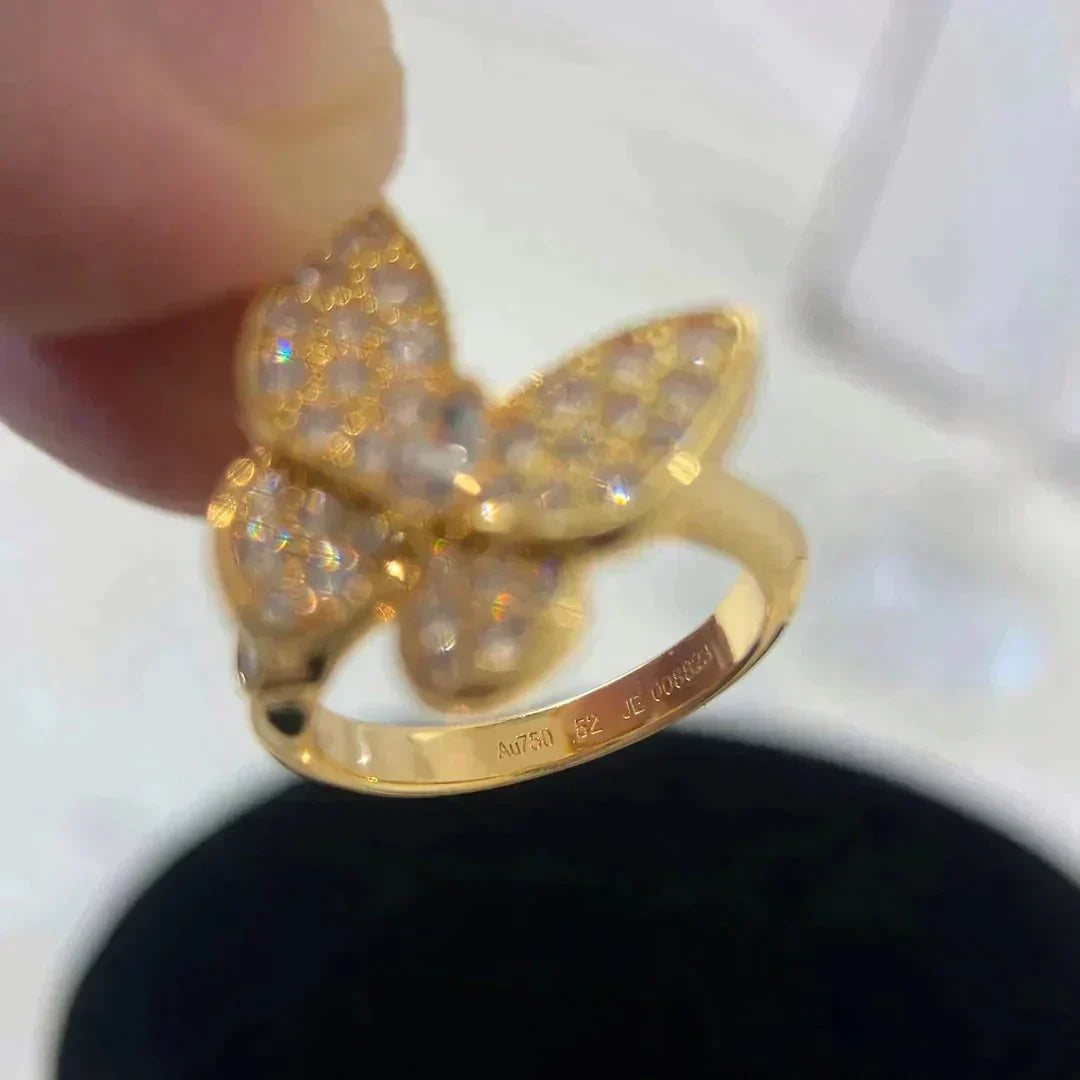 [Avelora Jewelry ]BUTTERFLY DIAMOND RING