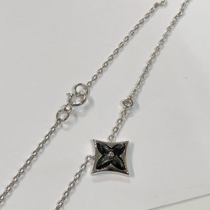 [Avelora]STAR BLACK MOP NECKLACE